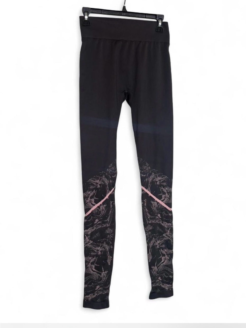 Fabletics Salar Stretch Compression Abstract Ankle High-Rise Leggings M